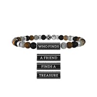 Bracciale Kidult Uomo FRIENDSHIP in Acciaio Pietre dure 732261 - 732261
